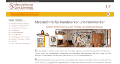 Desktop Screenshot of ds-messwerkzeuge.de